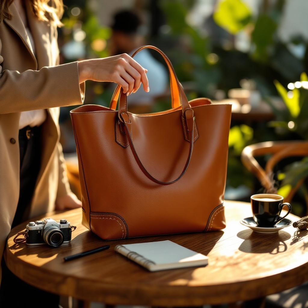 Elegance in Motion Tote — Introducing the Elegance in Motion Tote from Bag Lorex, a luxurious handbag that